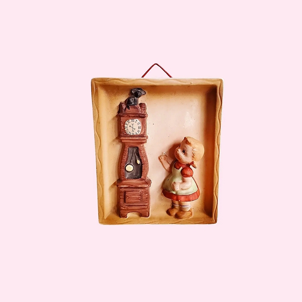 Vintage nursery rhyme wall hanging